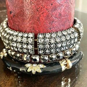 Bundle of 3 bracelets - 2 bling one enamel